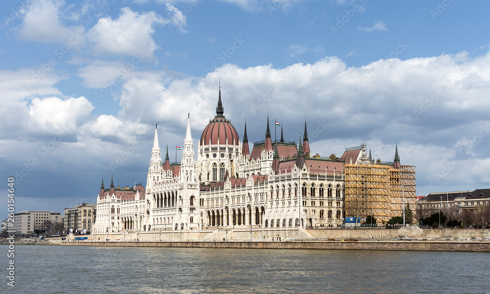 Fototapeta premium hungarian parliament in budapest