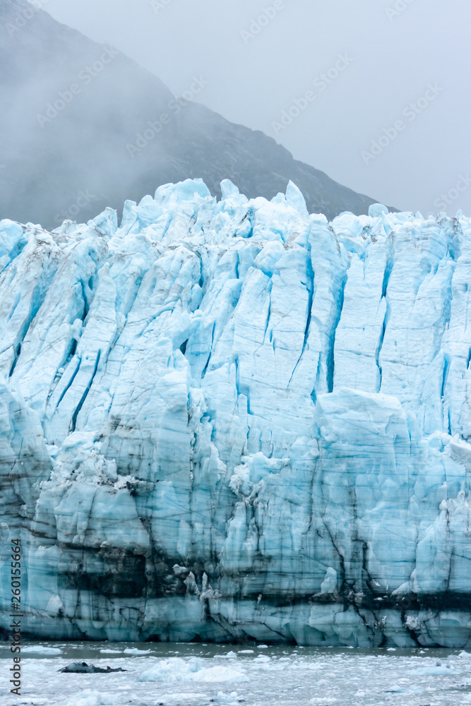 A Mountain of Ice in Glacier Bay, Alaska