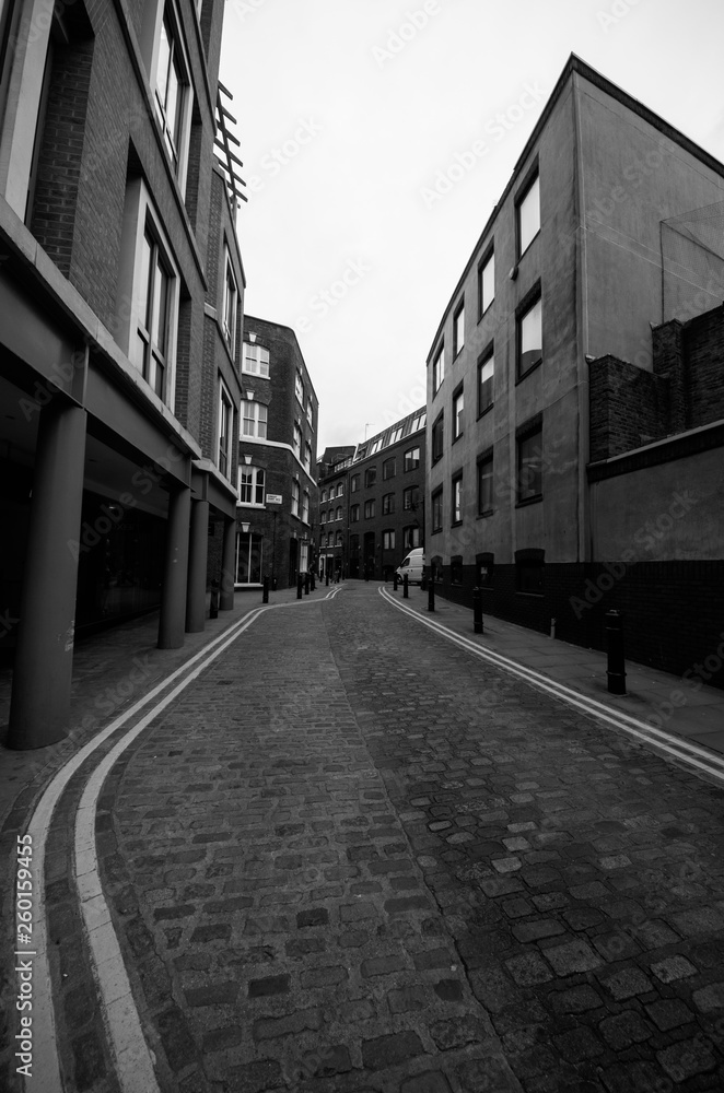 London in black and white,