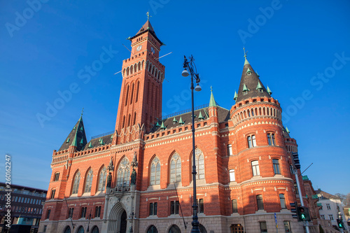 Helsingborg City Hall in Sweden 