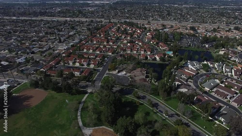Residential Neighborhood Home Development Aerial View 03.MOV