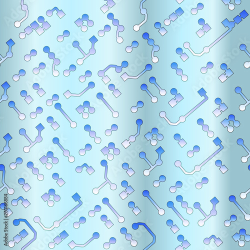 Seamless background in PCB style