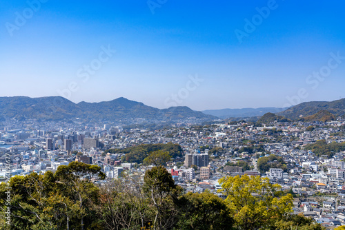 [長崎県]佐世保市街全景