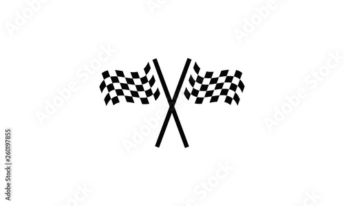 Chess flag race sport symbol competition icon