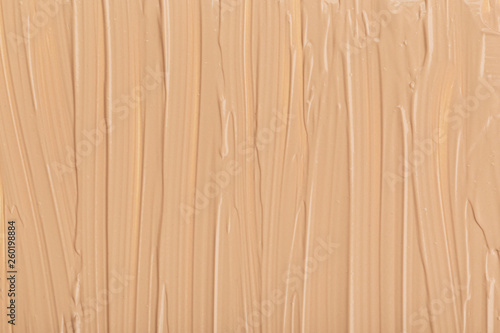 Close up Texture of liquid foundation