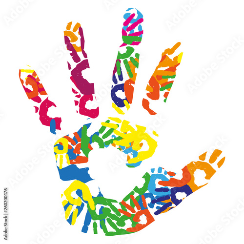 Handform mit Handflächen