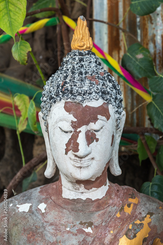 Buddha statue in buddhist temple Wat Lo Sutthawat photo