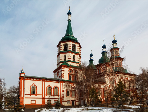 Holy cross Church in Irkutsk, Russia