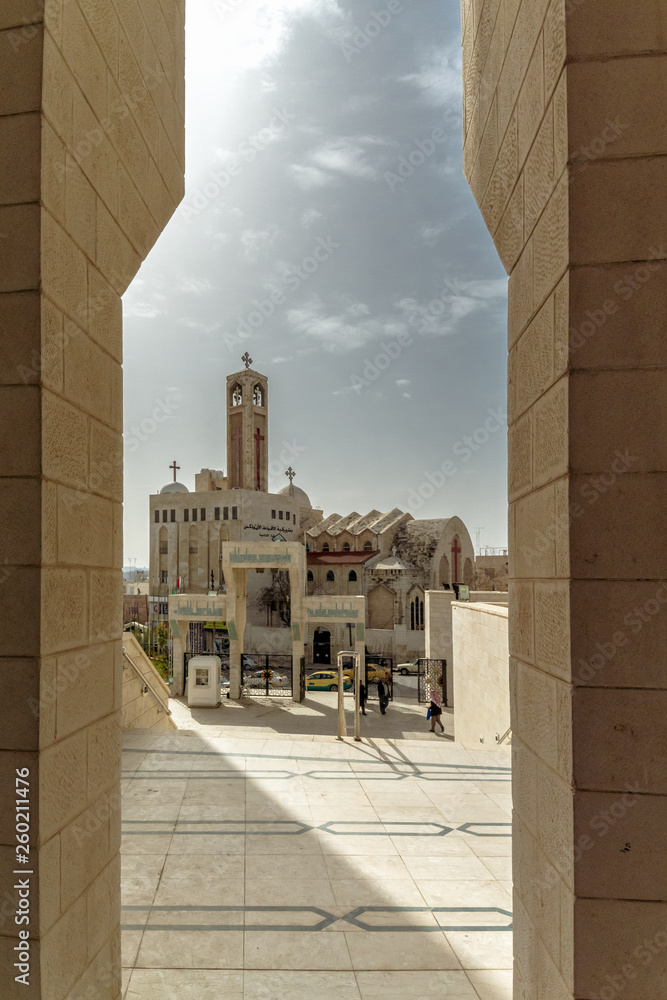 Fototapeta premium King Abdullah I Mosque - Amman, Jordan