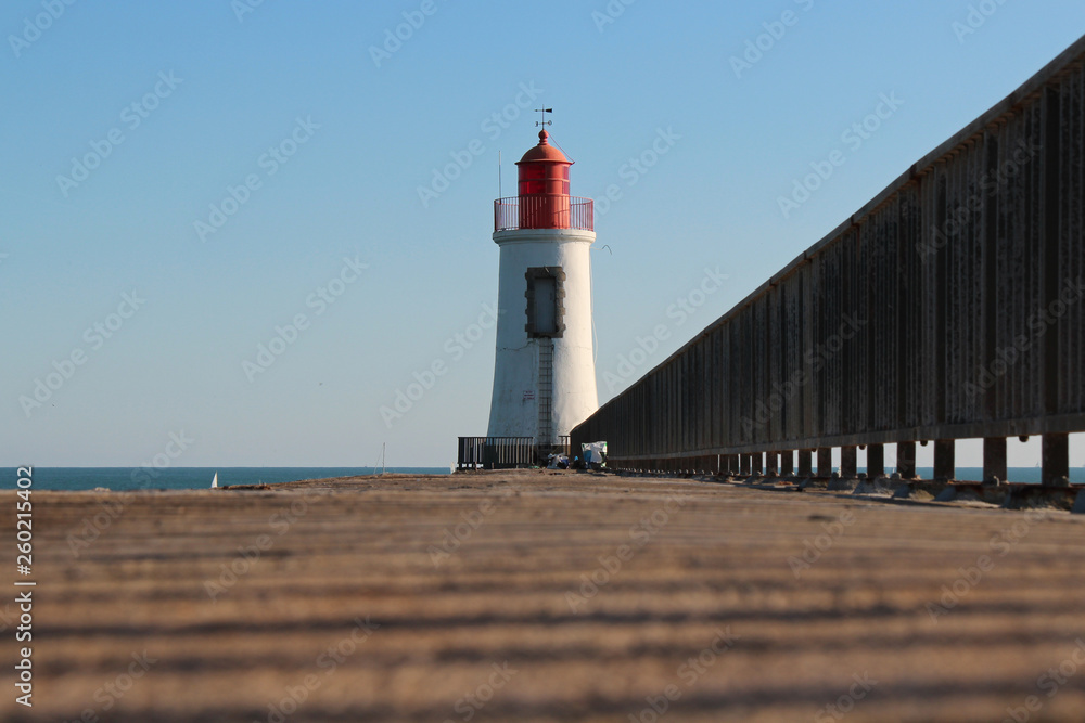 Lighthouse (Atlantic coast - La Chaume - France)