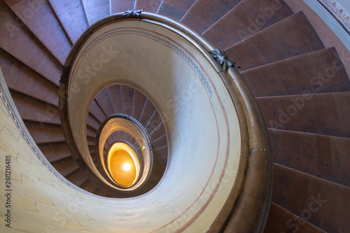 palazzo barozzi vinola spiral staircase photo
