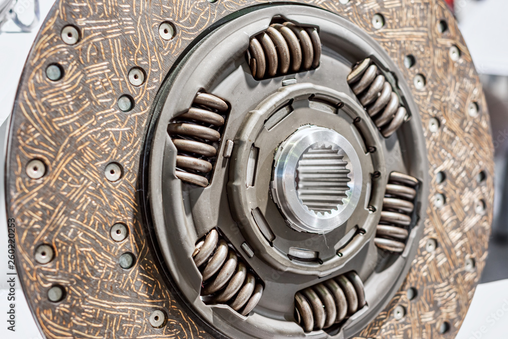 Obraz premium Clutch disc for a car engine.