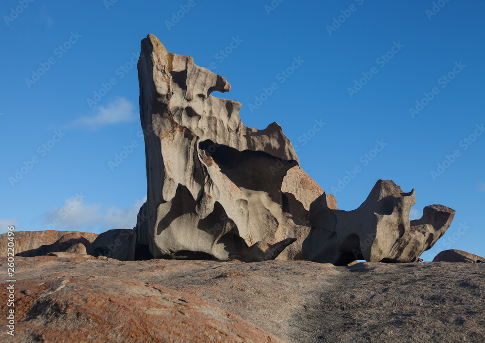 Remarkable Rocks, in the southern part of the Flinders Chase National Park.