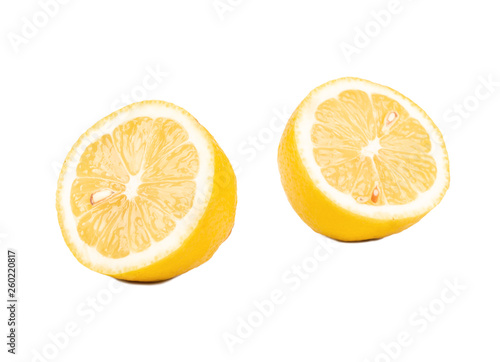 Half fruit lemon