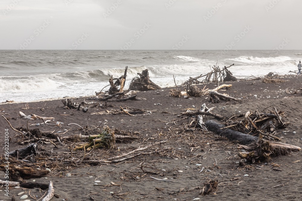 jade beach Hokitika, New Zealand