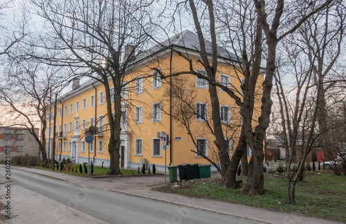 colorfull house in tallinn estonia © Urmas