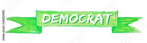 democrat ribbon
