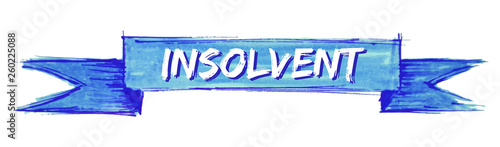 insolvent ribbon