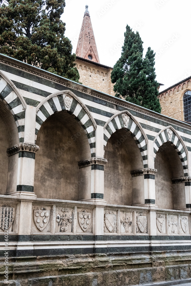 Dettaglio Archi Chiesa Santra Maria Novella, Firenze