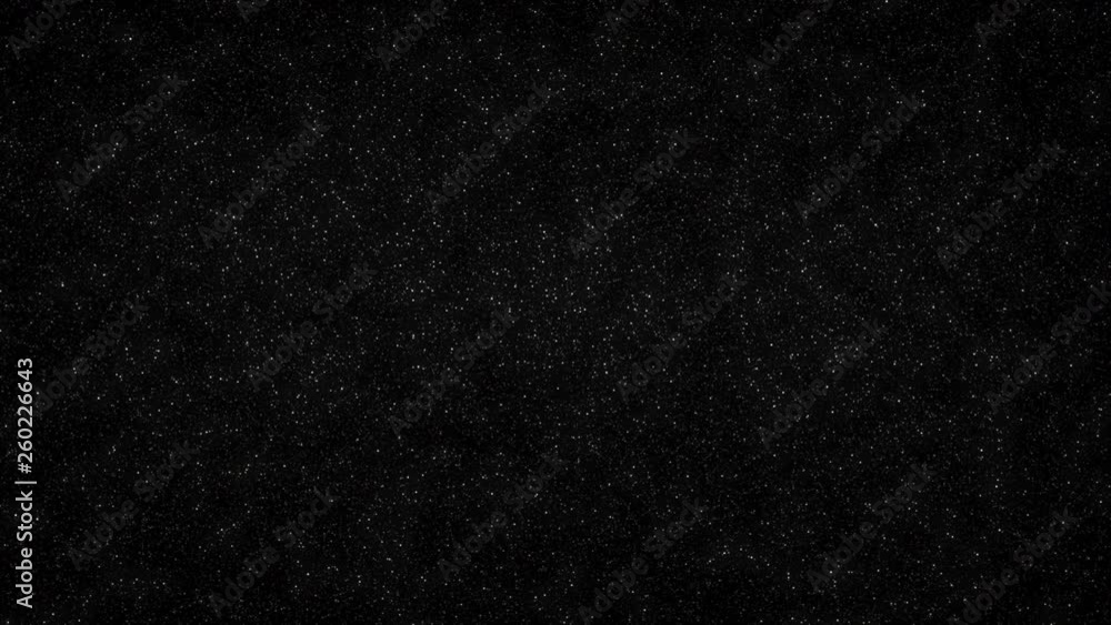 Loopable: Dense realistic starry sky with slowly twinkling stars background. Loopable: Dense realistic starry sky with slowly twinkling stars background.