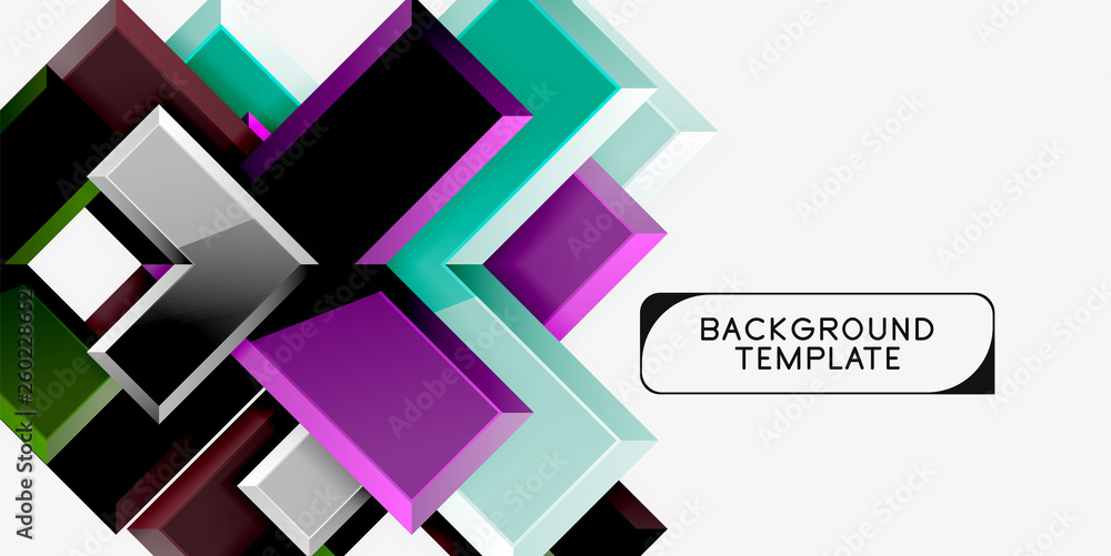 Abstract arrows composition background Abstract arrows composition background