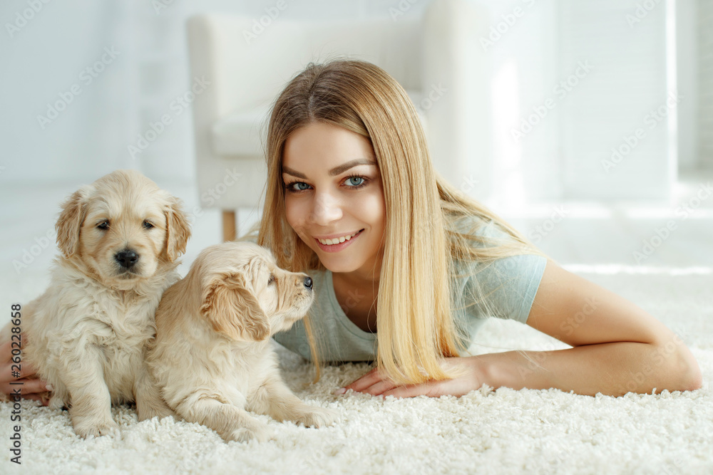 Woman with a dog 