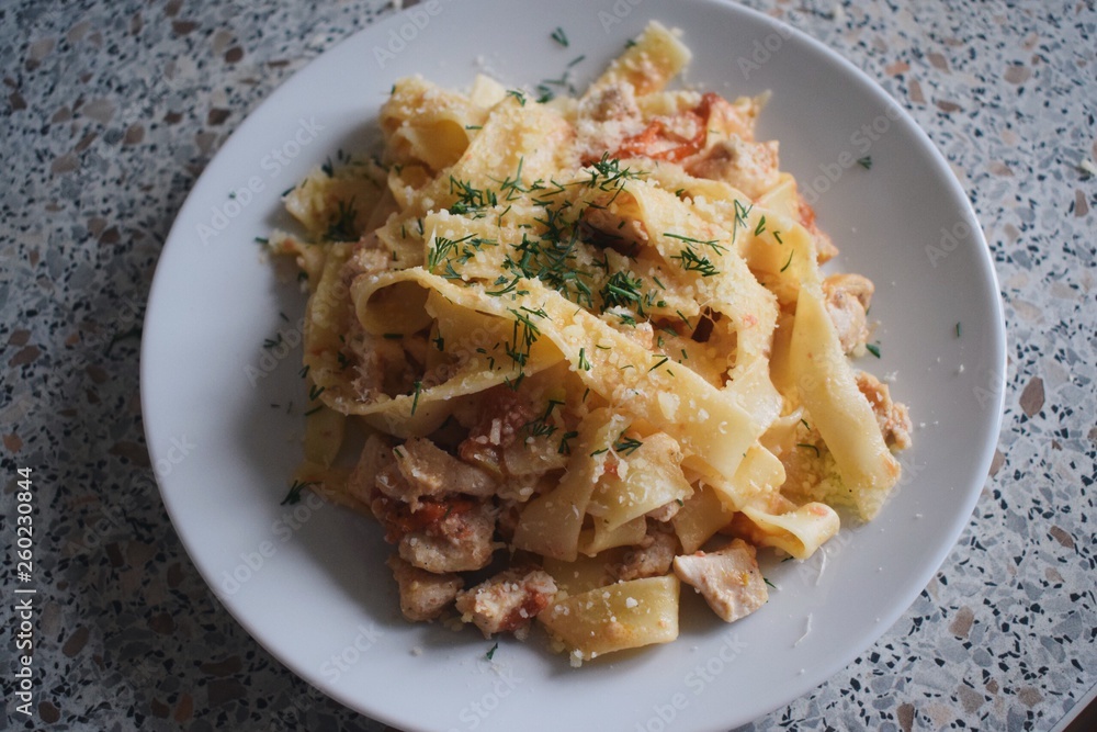 pasta with chicken pasta with chicken