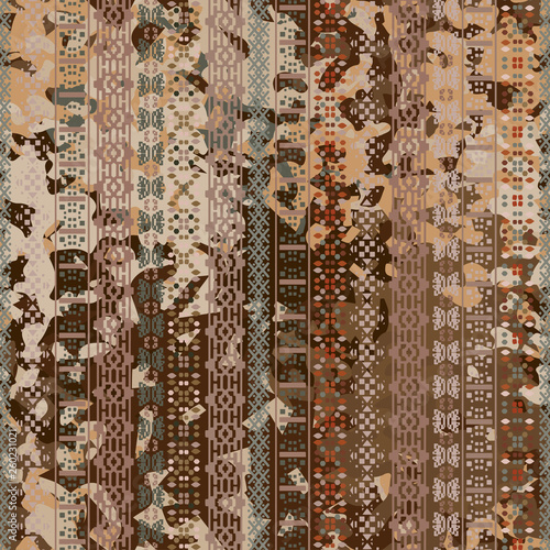 Distressed seamless pattern
