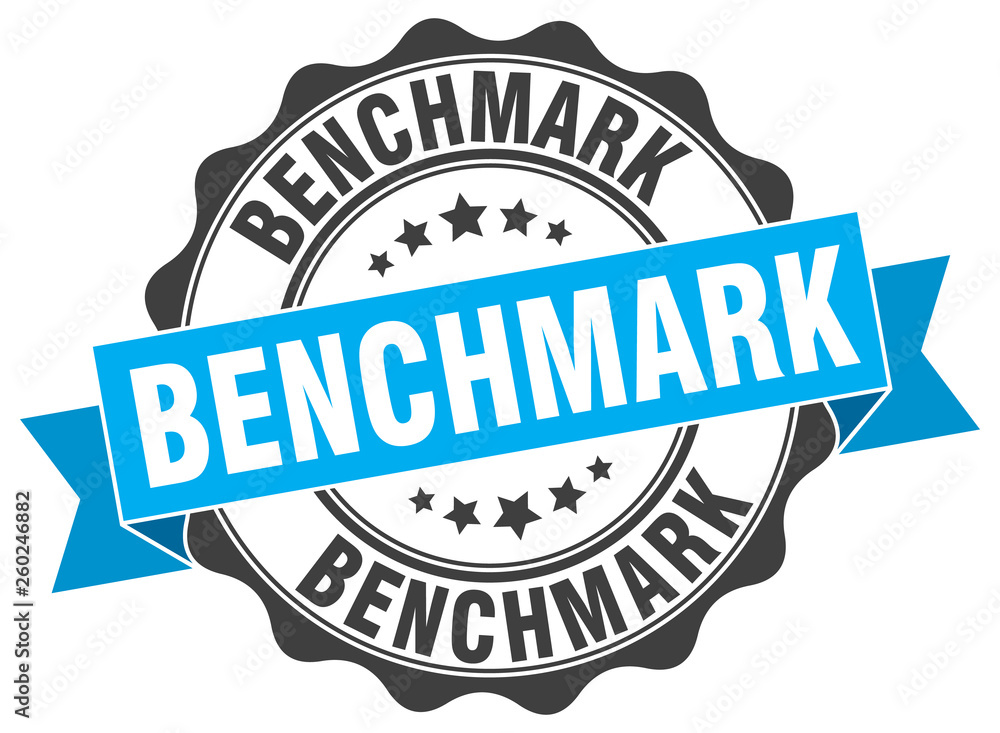 Fototapeta premium benchmark stamp. sign. seal