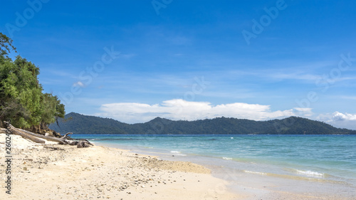 Beach on the Manukan Island, Sabah, Malaysia