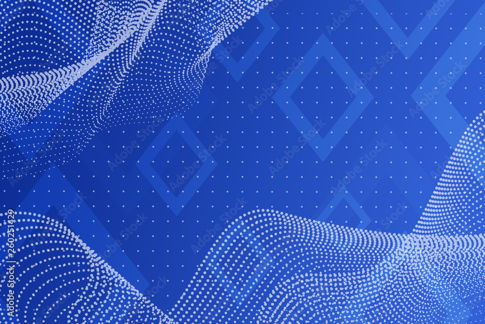 Naklejka premium abstract, blue, design, technology, line, illustration, digital, light, backdrop, wave, pattern, wallpaper, lines, computer, fractal, futuristic, motion, space, web, texture, curve, waves, art, color