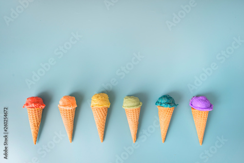 Ice cream for lgbt party