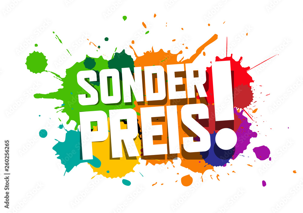 Sonderpreis Sonderpreis