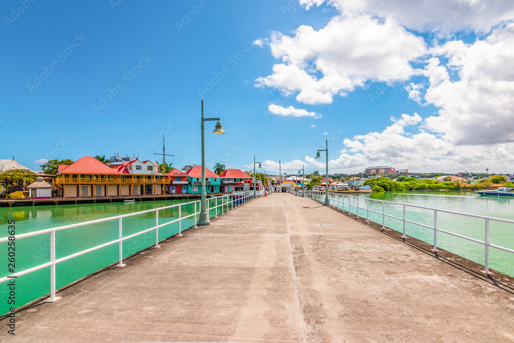 Cruise port of St John's, Antigua, Caribbean