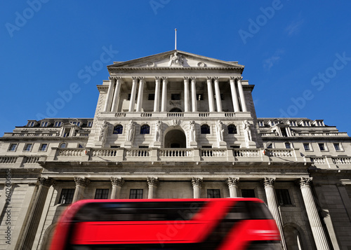 The Bank of England exterior, Threadneedle Street, London, England, United Kingdom photo