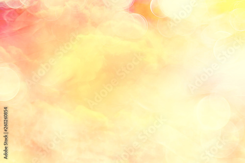 sunset sky background / blurred abstract texture summer sky at sunset