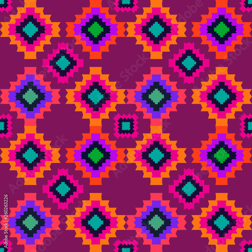 Mexican  tribal pattern3