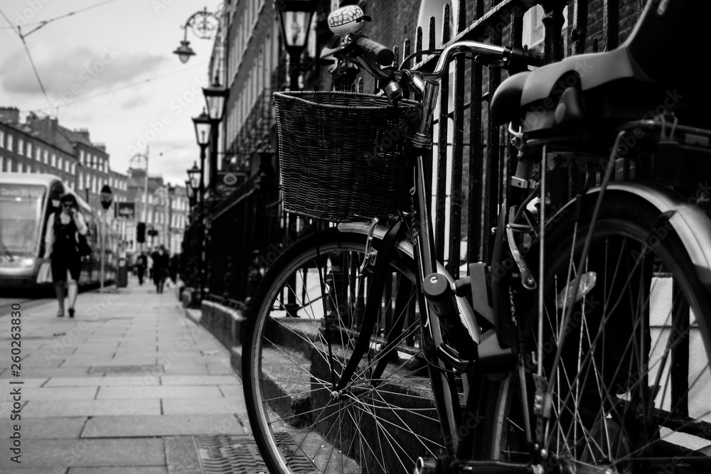 Bicicleta en Dublín