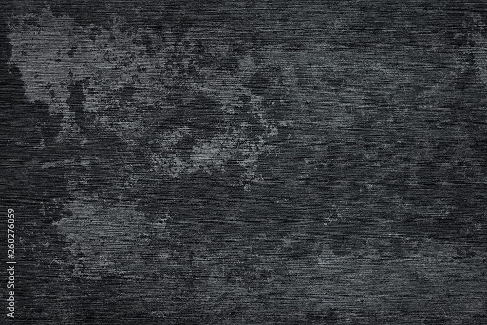 Brushed metal texture background. Stainless black steel - obrazy, fototapety, plakaty 