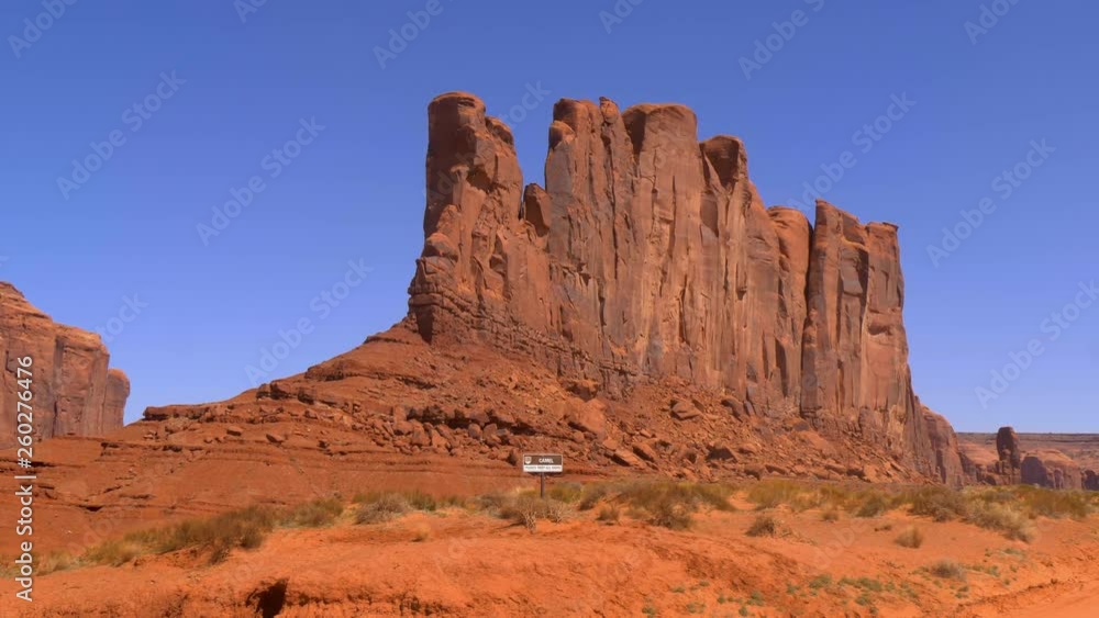 Famous Monument Valley in the desert of Utah - travel photography Famous Monument Valley in the desert of Utah - travel photography