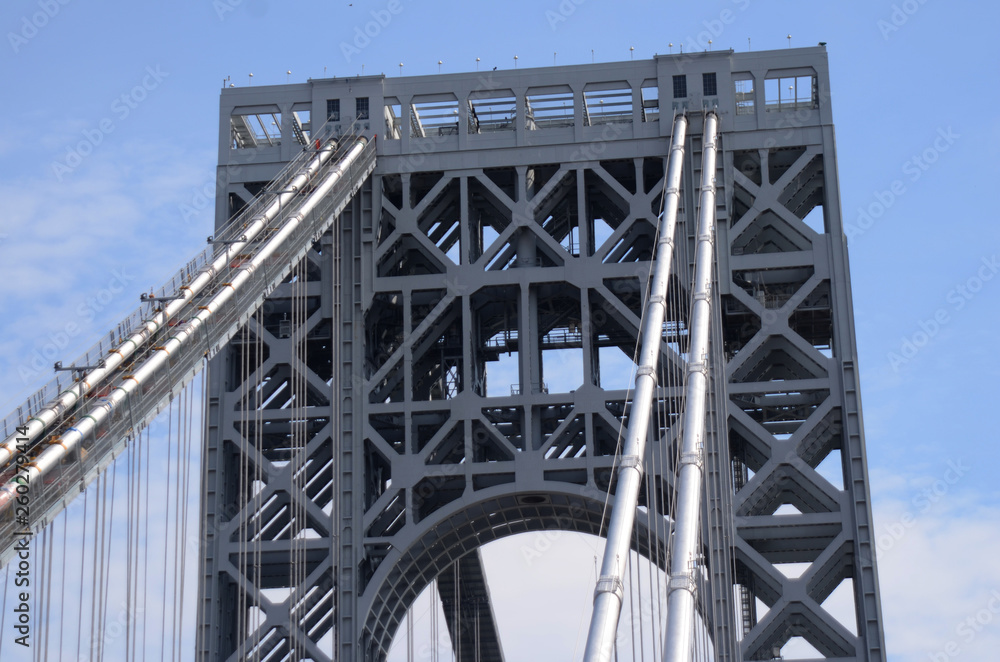 Fototapeta premium GEORGE WASHINGTON BRIGDE FORT LEE NJ