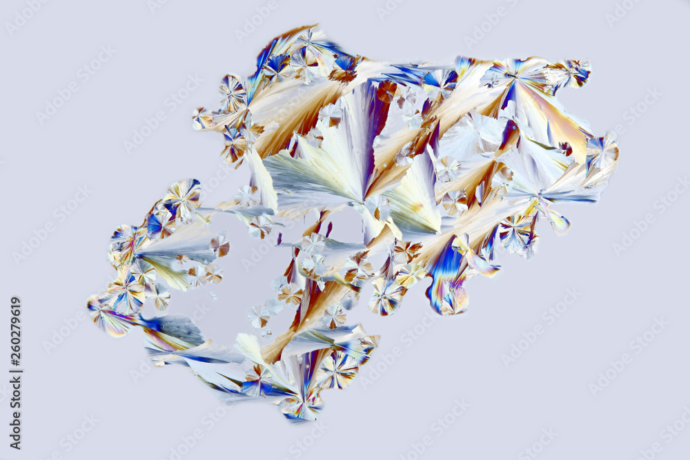 Fototapeta premium Citric acid crystallized