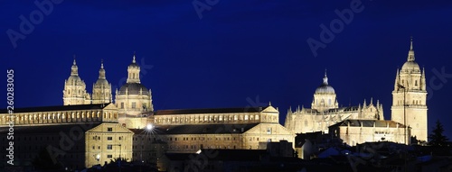 Salamanca cathedral and Clerecia towers. photo