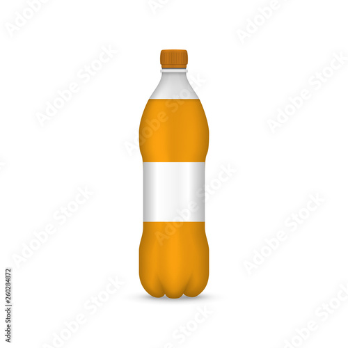 realistic plastic bottle