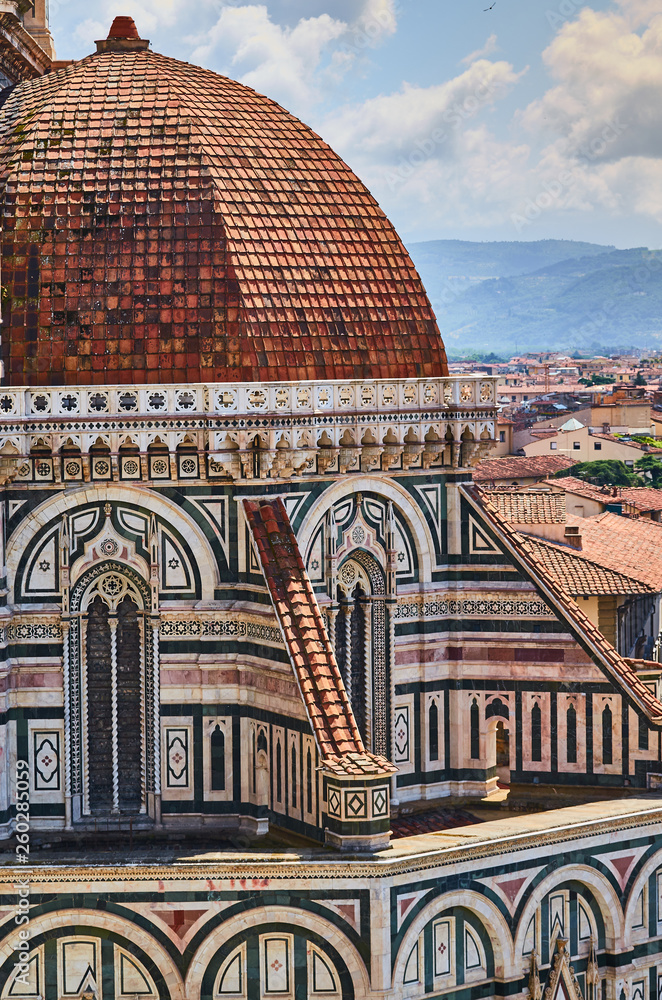 Fototapeta premium Duomo Cathedral Santa Maria del Fiore Church Florence