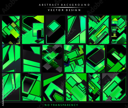 Set of brochure & flyer cover template and business cards. Colorful gradient art shiny lights pattern backgrounds. Ideal for brochure & flyer cover template and business cards.