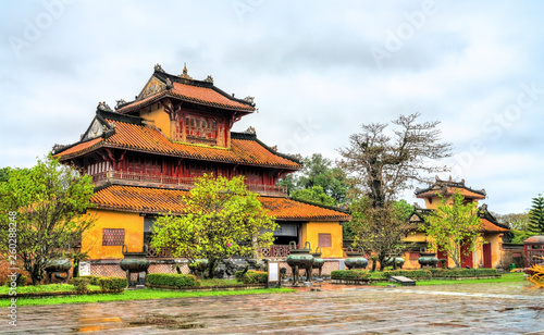 Pavilion at the Forbidden City in Hue, Vietnam