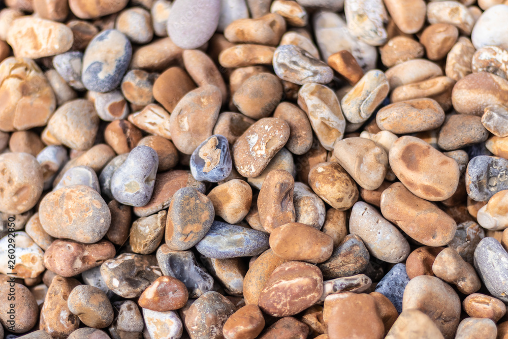 Pebbles on the beach Pebbles on the beach