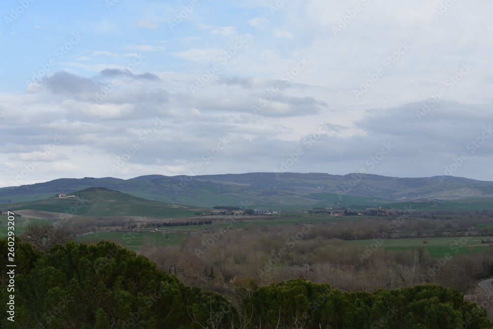 Vista BagnoVignoni Toscana 3
