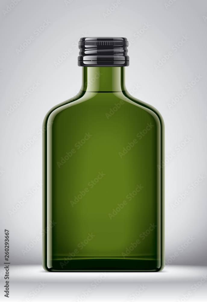 Bottle mockup for alcohol drinks on background. Bottle mockup for alcohol drinks on background.